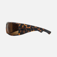 Wolfpak - Floating Matte Tort Frame Brown Injected Polarized Lens