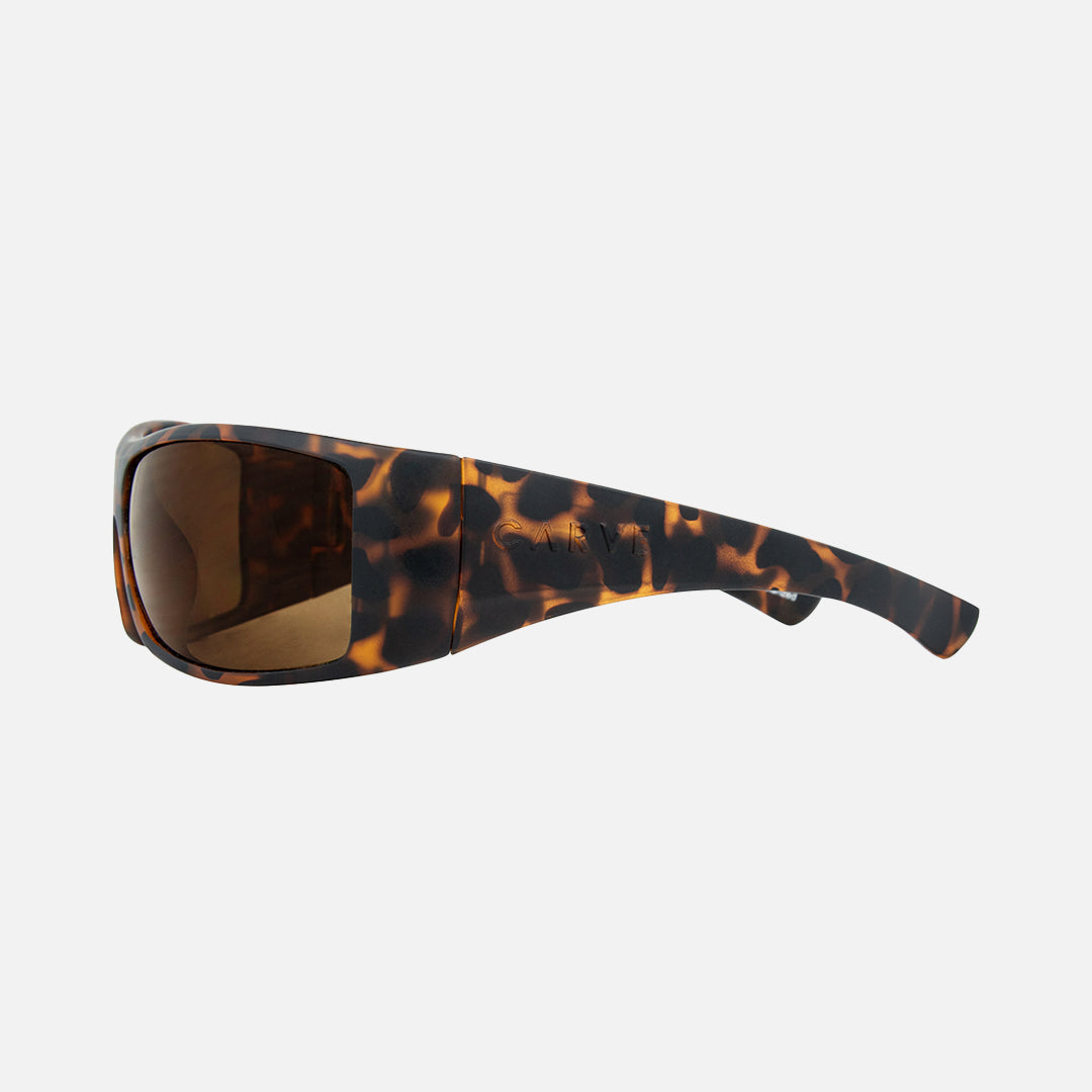 Wolfpak - Floating Matte Tort Frame Brown Injected Polarized Lens