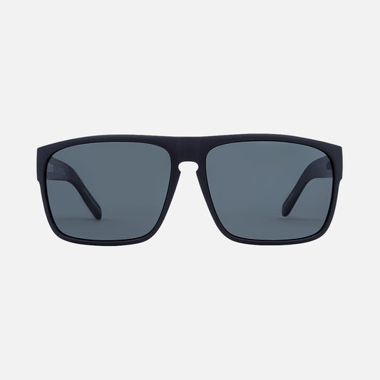 Vendetta - Floating Matte Black Frame Gray Injected Polarized Lens