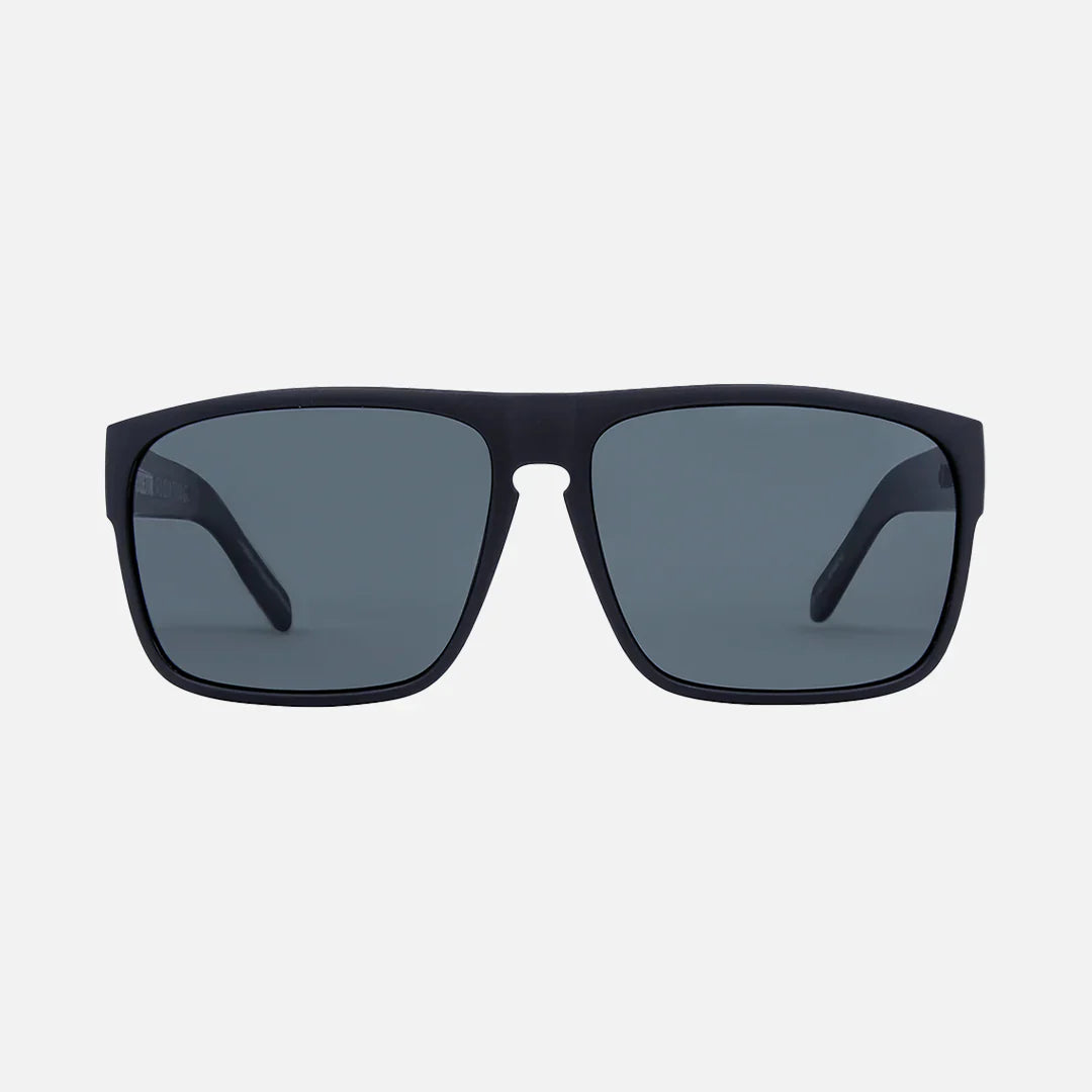 Vendetta - Floating Matte Black Frame with Gray Injected Polarized Hydrophobic Lens