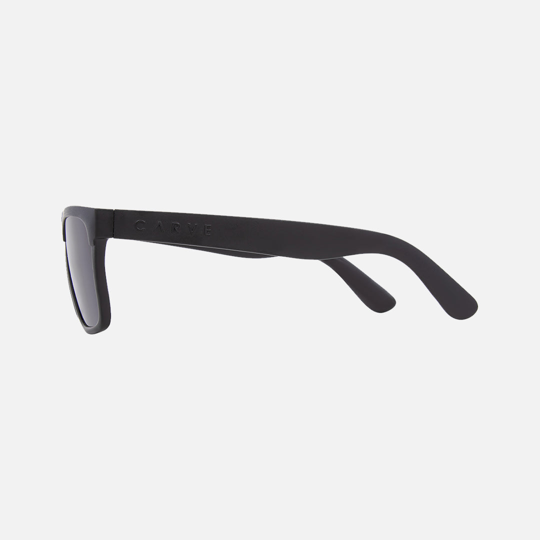 Rivals - Floating Matte Black Frame Gray Injected Polarized Sunglasses