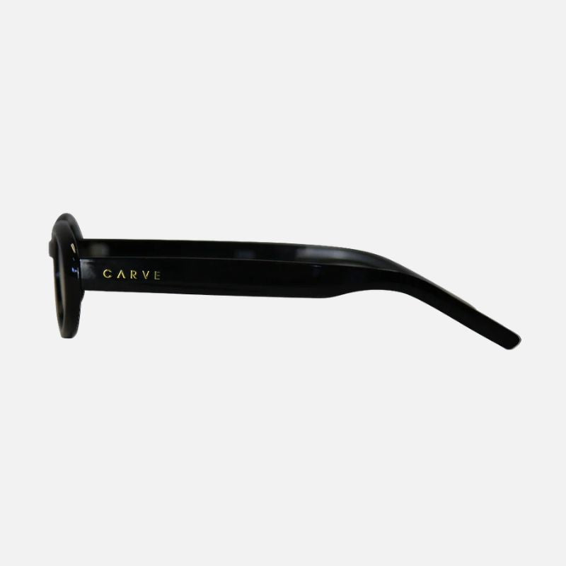 Esme - Gloss Black with Gray Lens