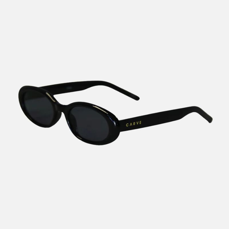 Esme - Gloss Black with Gray Lens