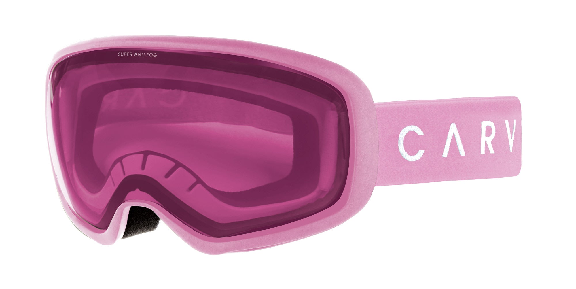 First Tracks Matte Pink Frame Rose Lens