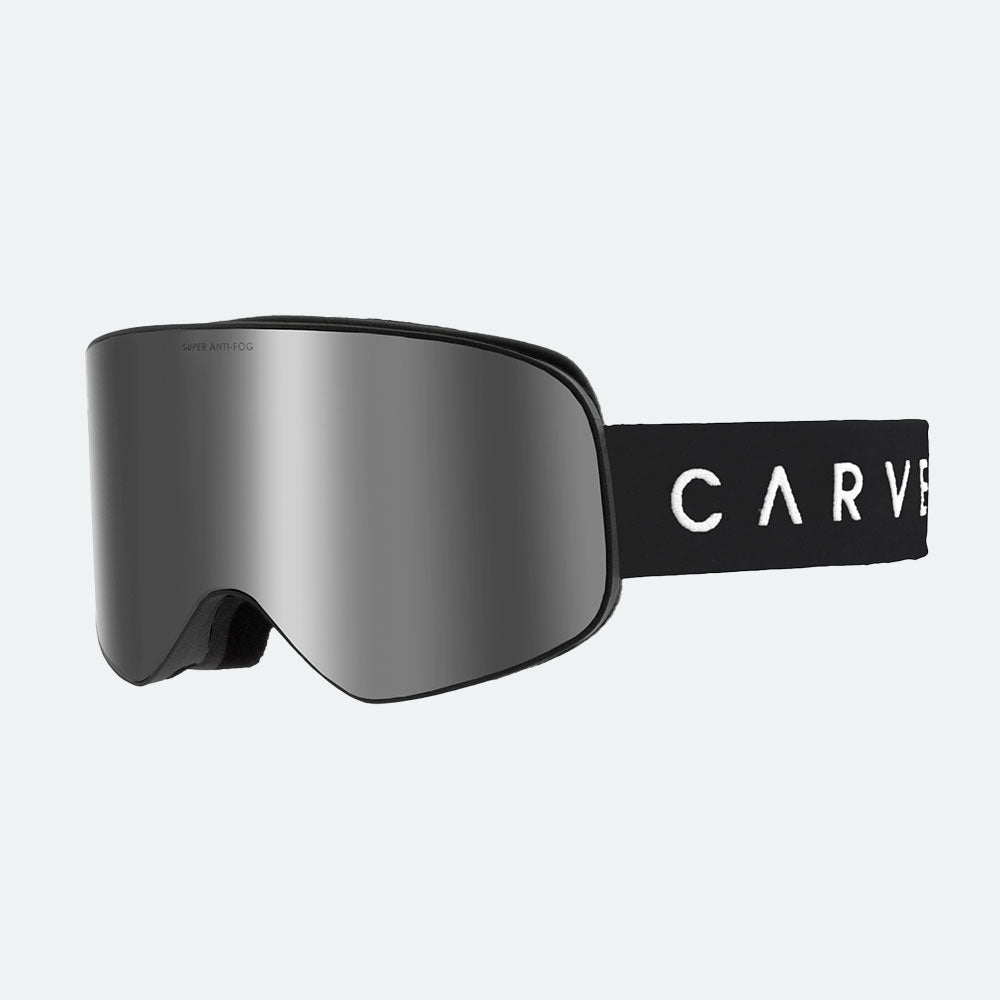 Frother-S - Matte Black, Grey Lens with Silver Mirror Lens