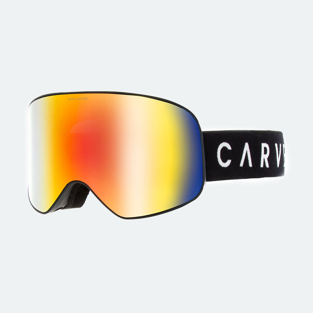 Frother S - Matt Black Frame, Orange Lens with Red Iridium