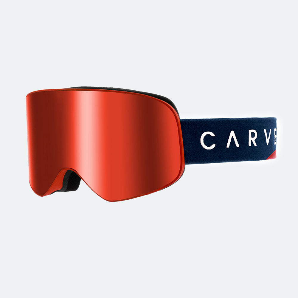 Frother S - Matt Red Frame, Amber Lens with Red Mirror