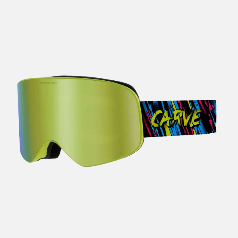 Frother - Matte Fluro Yellow Frame with Yellow Mirror Lens