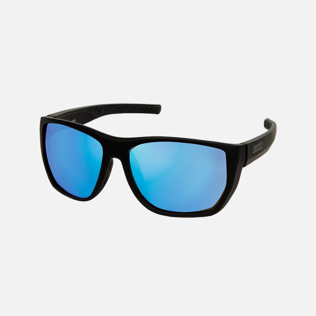 Carbon - Matte Black Frame - Polarized Mineral Glass Blue Iridium Lens