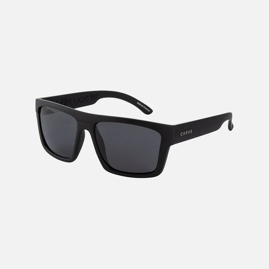 Volley - Matte Black Recycled Frame Gray Injected Polarized Lens