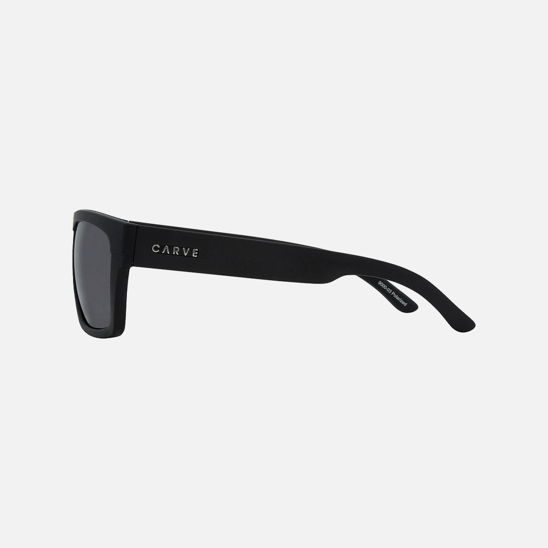 Volley - Matte Black Recycled Frame Gray Injected Polarized Lens