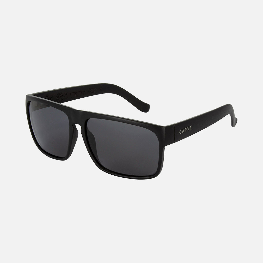 Vendetta - Matte Black Recycled Frame Gray Injected Polarized Lens