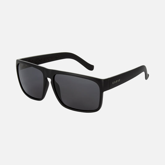 Vendetta - Matte Black Recycled Frame Gray Injected Polarized Lens