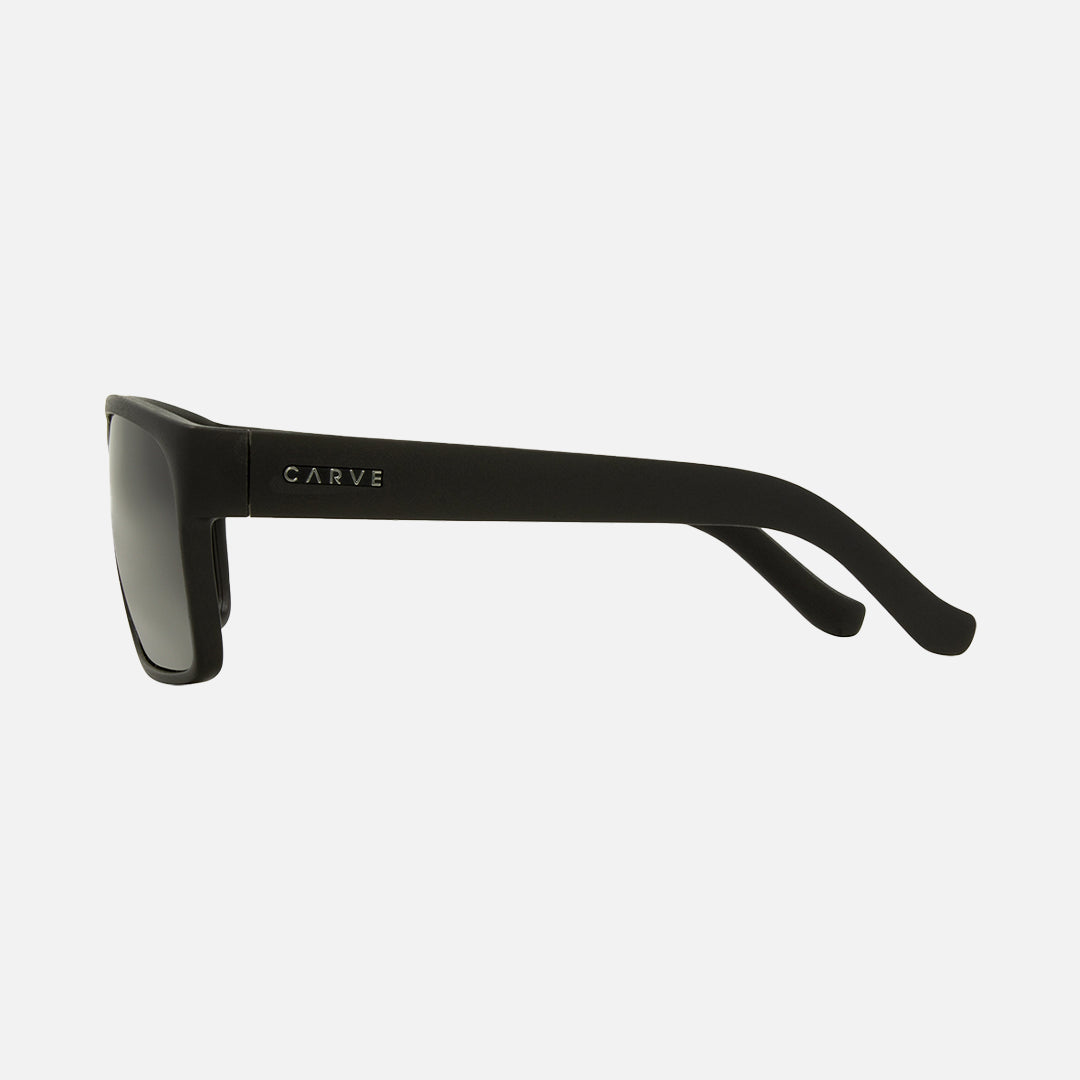 Vendetta - Matte Black Recycled Frame Gray Injected Polarized Lens