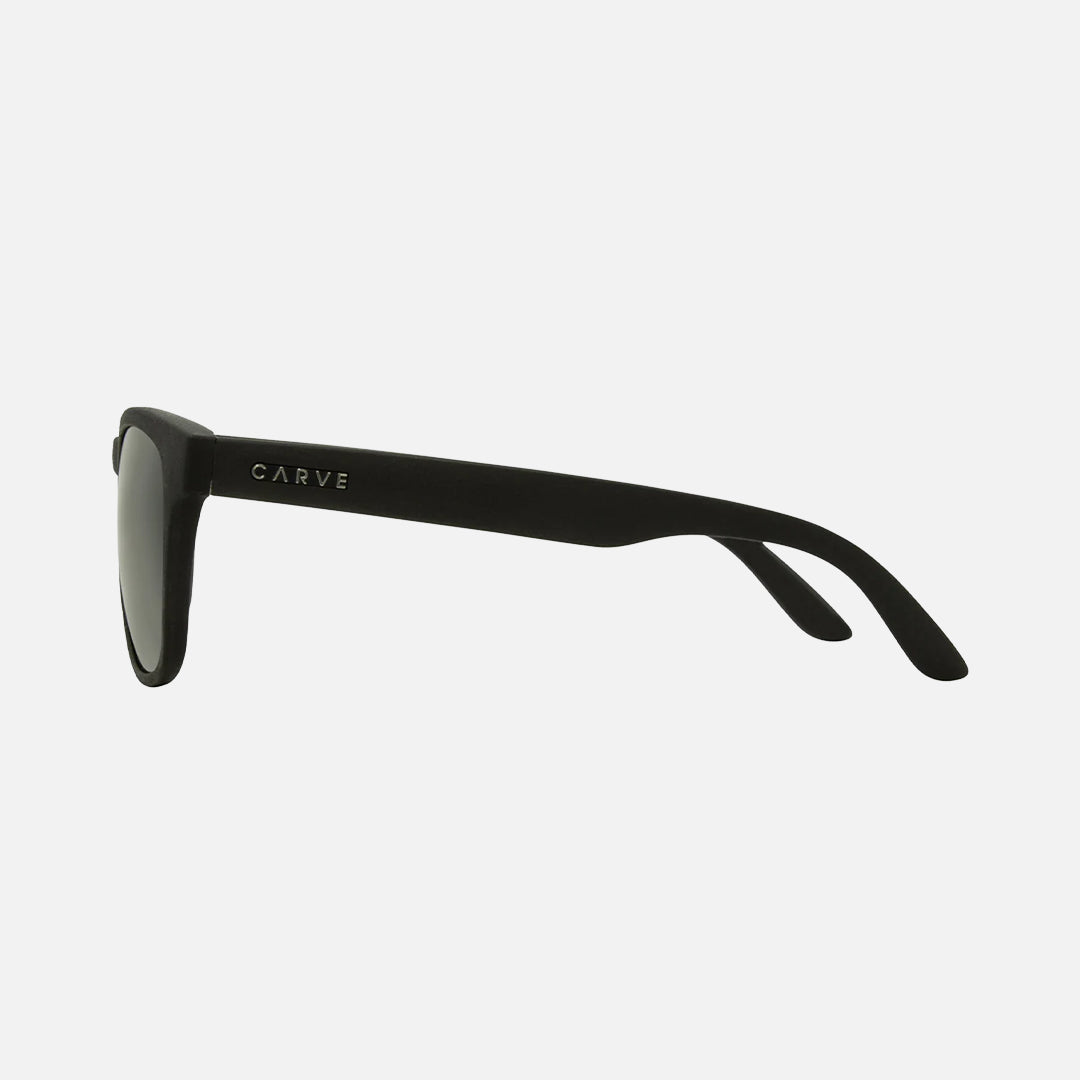 Bohemia - Recycled Matt Black Frame Grey Injected Polarized Lens