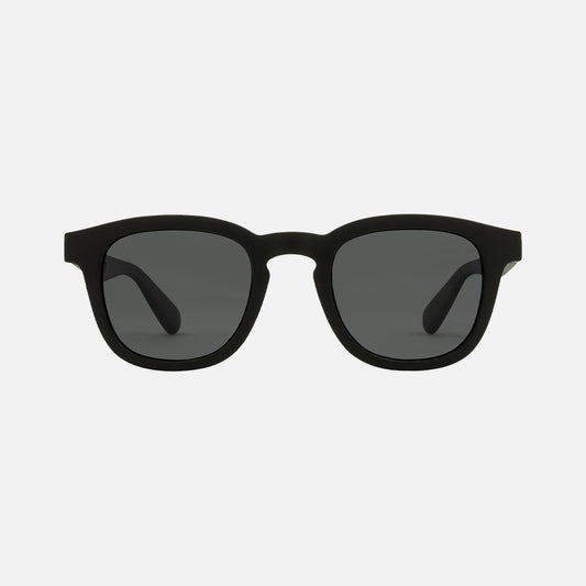 Havana - Matt Black Recycled Frame Gray Injected Polarized Lens