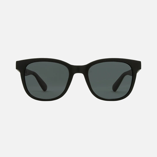 Homeland - Recycled Matte Black Frame Gray Injected Polarized Lens