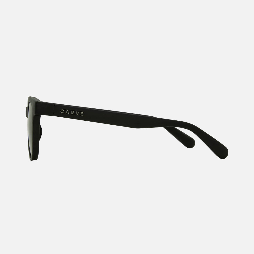 Homeland - Recycled Matte Black Frame Gray Injected Polarized Lens