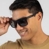 Goblin XL - Matte Black Frame Gray Polarized Lens