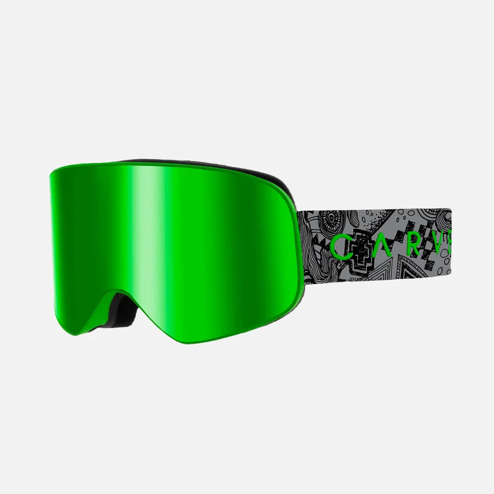 Frother - Matte Green Frame Gray Lens Green Mirror