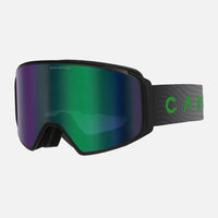 Summit 2.0 - Matte Black Frame Gray Lens Green Mirror Yellow Clear Flash Coating