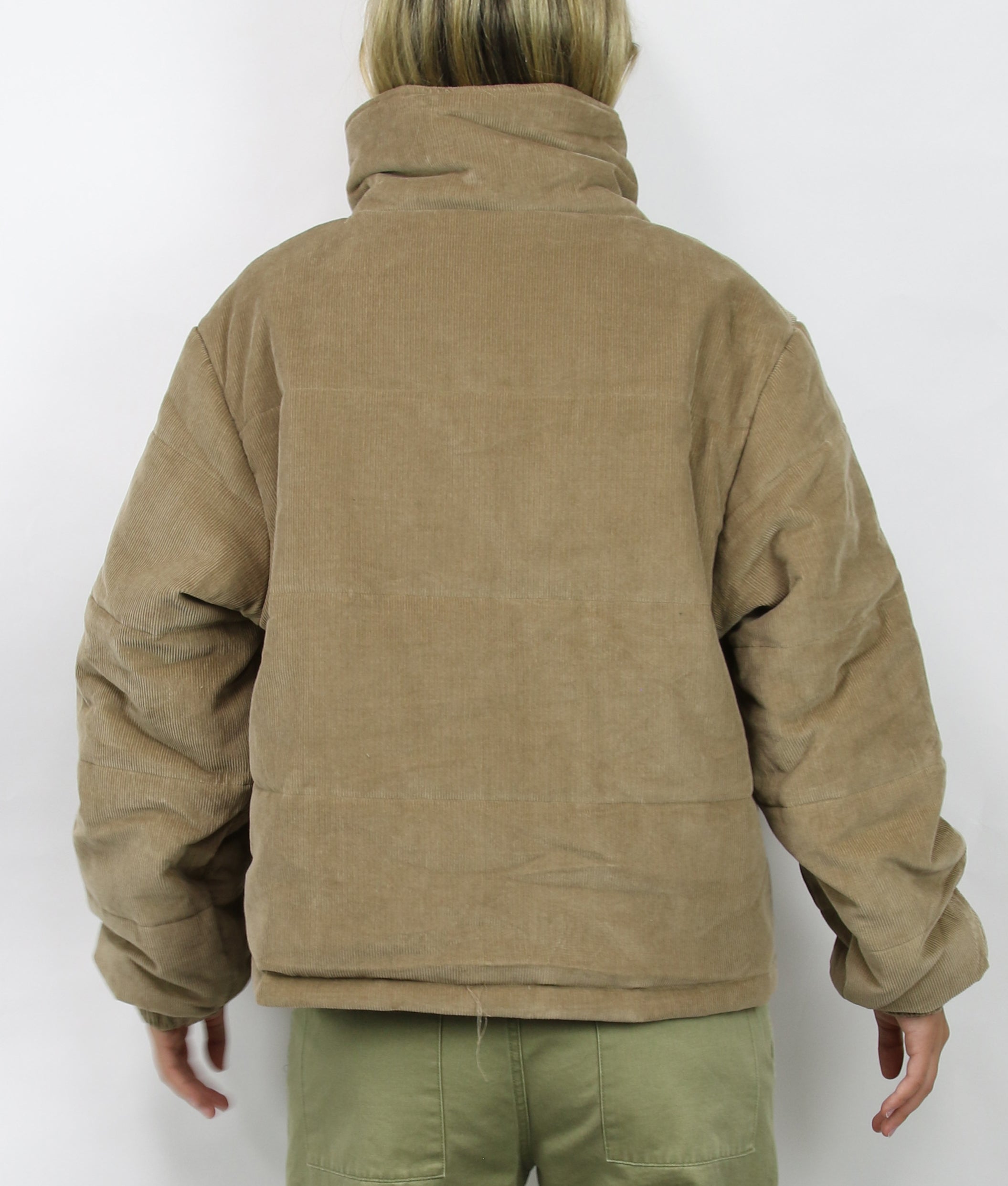 Beth - Womens Cord Jacket - Tan