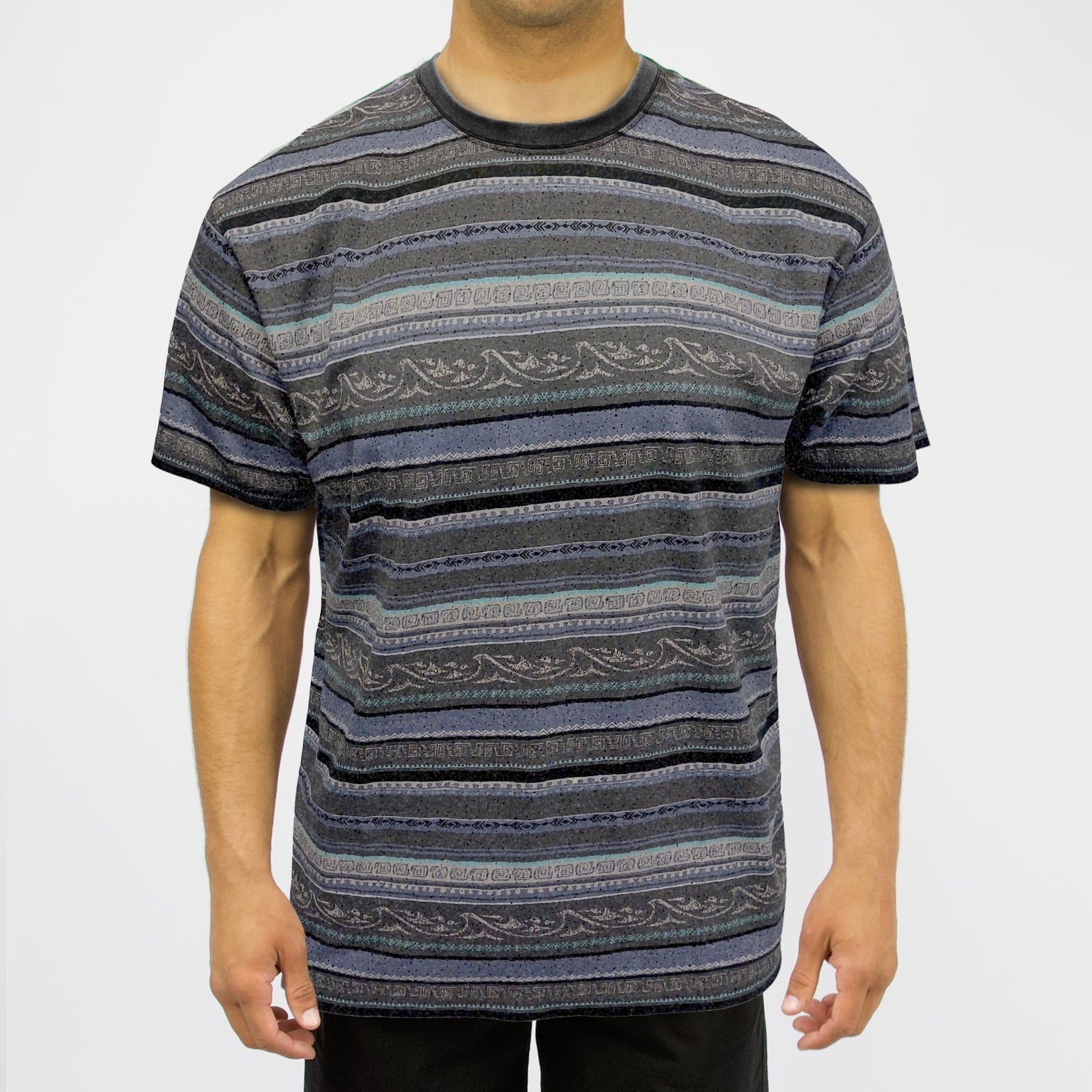 APACHE - Boy's basic short sleeve tee - Charcoal