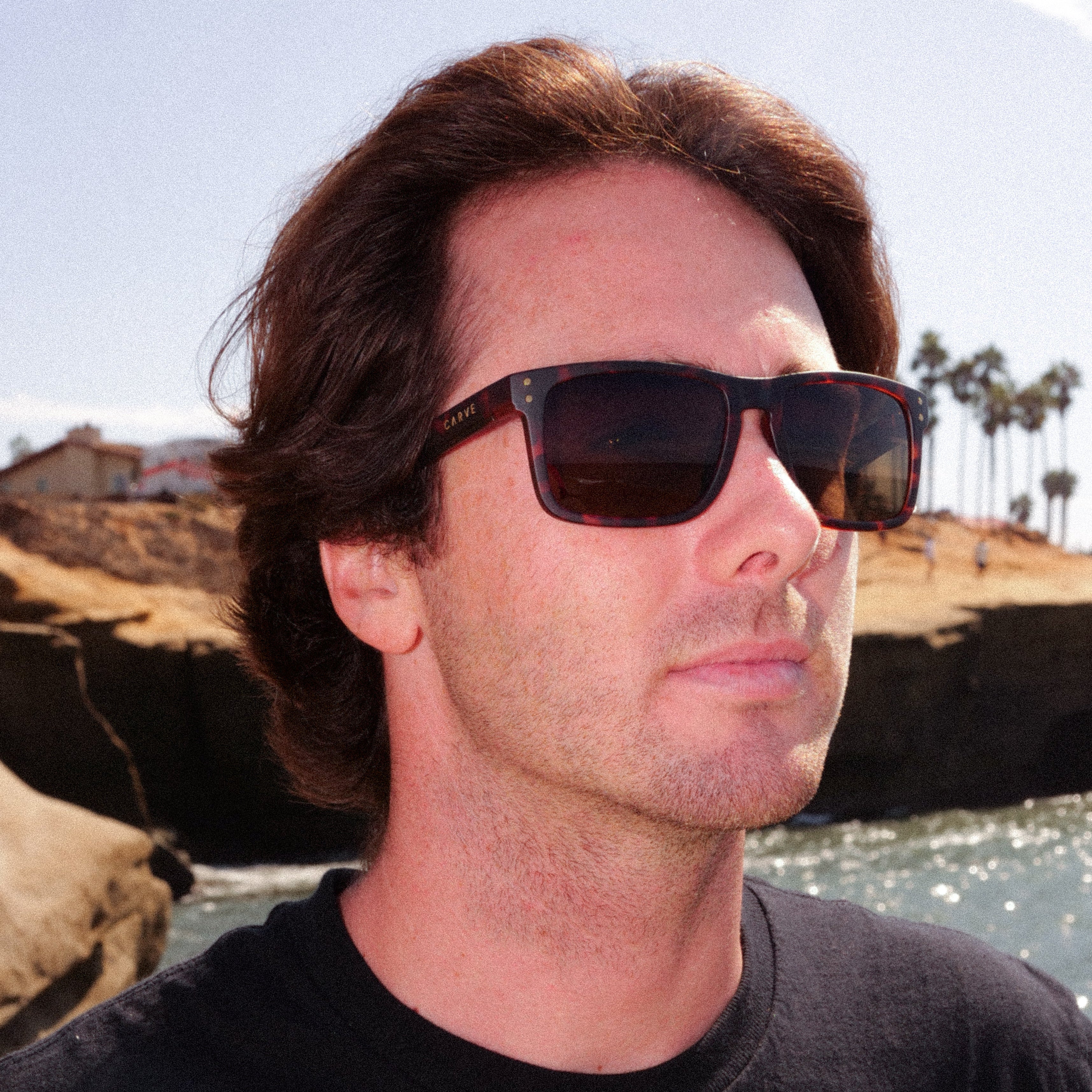 Goblin - Matte Tort Frame Brown Injected Polarized Lens