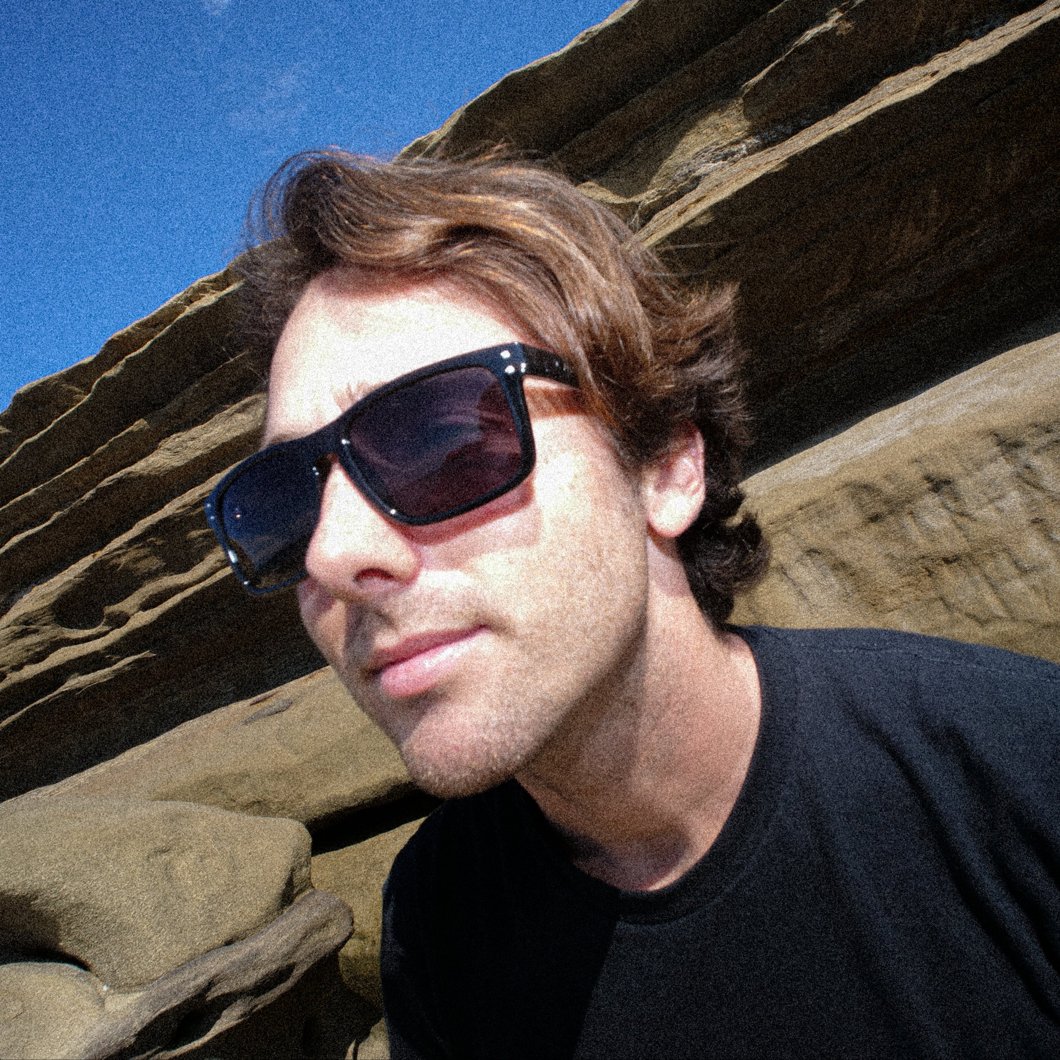 Goblin - Gloss Black Frame Gray Polarized Lens