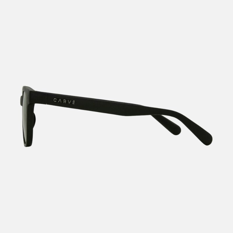 Homeland - Recycled Matte Black with Gray Injected Polarized Lens
