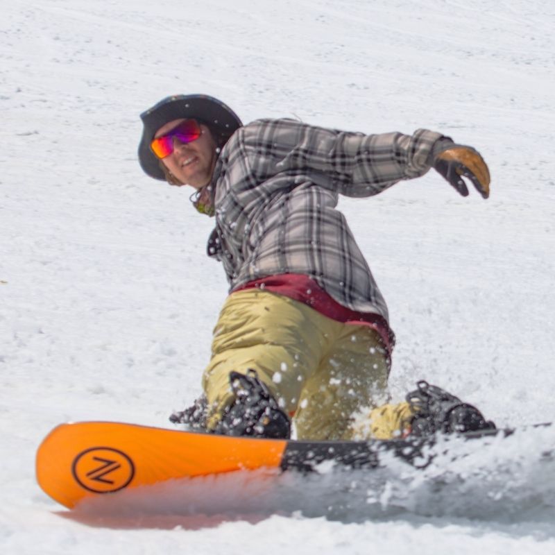 Anchor Beard - Gloss Black with Red Polarized Iridium Lens