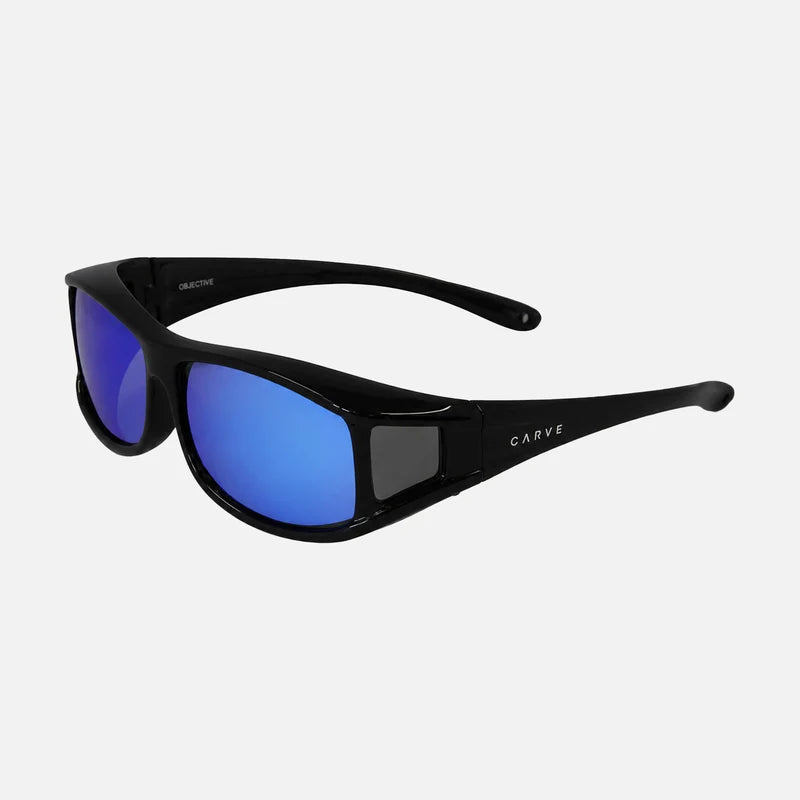 Objective - Gloss Black with Blue Iridium Lens