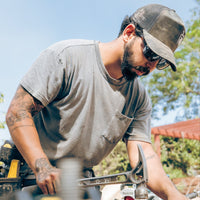 Smoko - Safety Matte Black Frame - Gray Polarized Lens