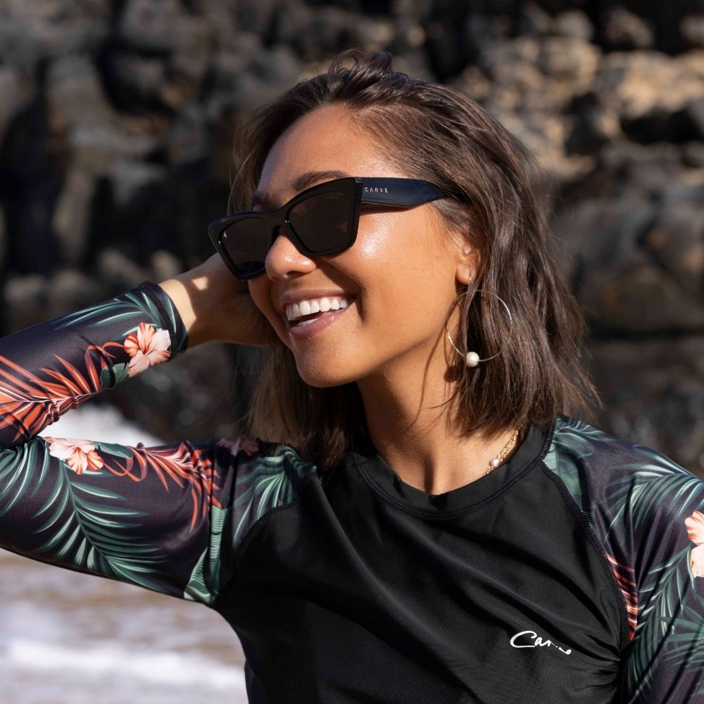 Tahoe - Gloss Black Frame Dark Grey Injected Polarized Lens