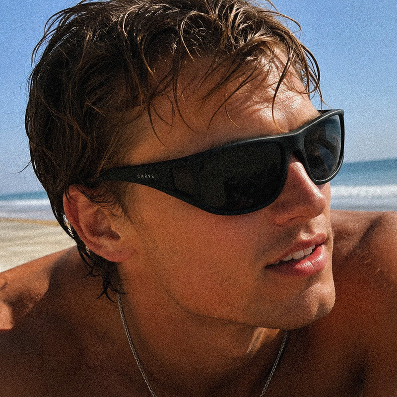 Objective - Matte Black with Gray Polarized Lens