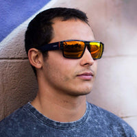 Sublime - Gloss Black Frame Orange Polarized Iridium Lens