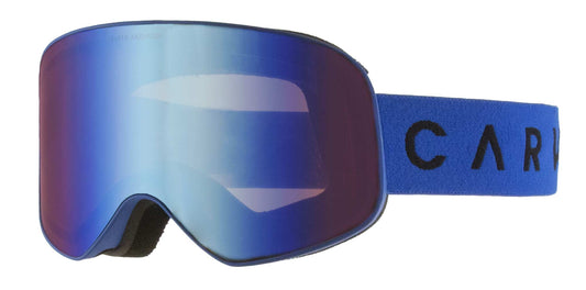 Frother S - Matte Blue w/ Low Light Blue Iridium Lens Small Fit