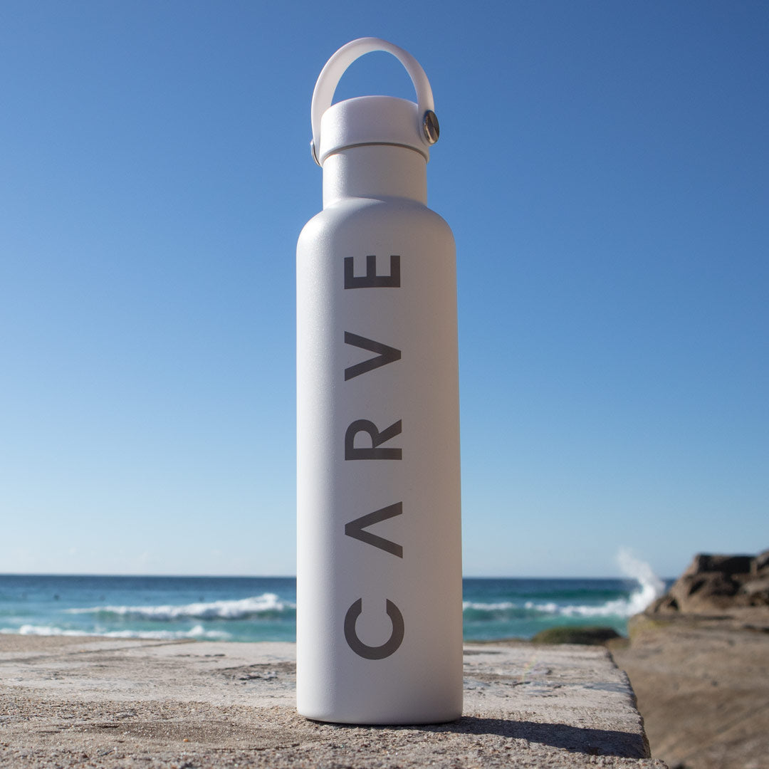 Elixir - White Insulated Water Bottle 750ml