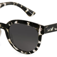 Harpo - Polarized Gloss Black Tort Frame Sunglasses