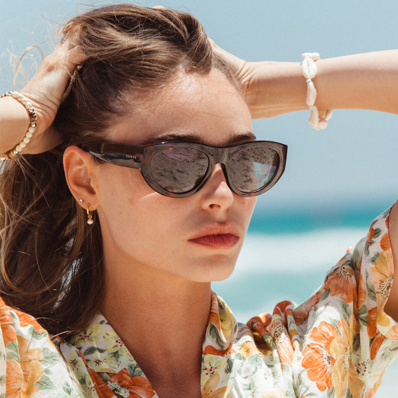 Montana - Gloss Black Dark Grey Injected Polarized Lens