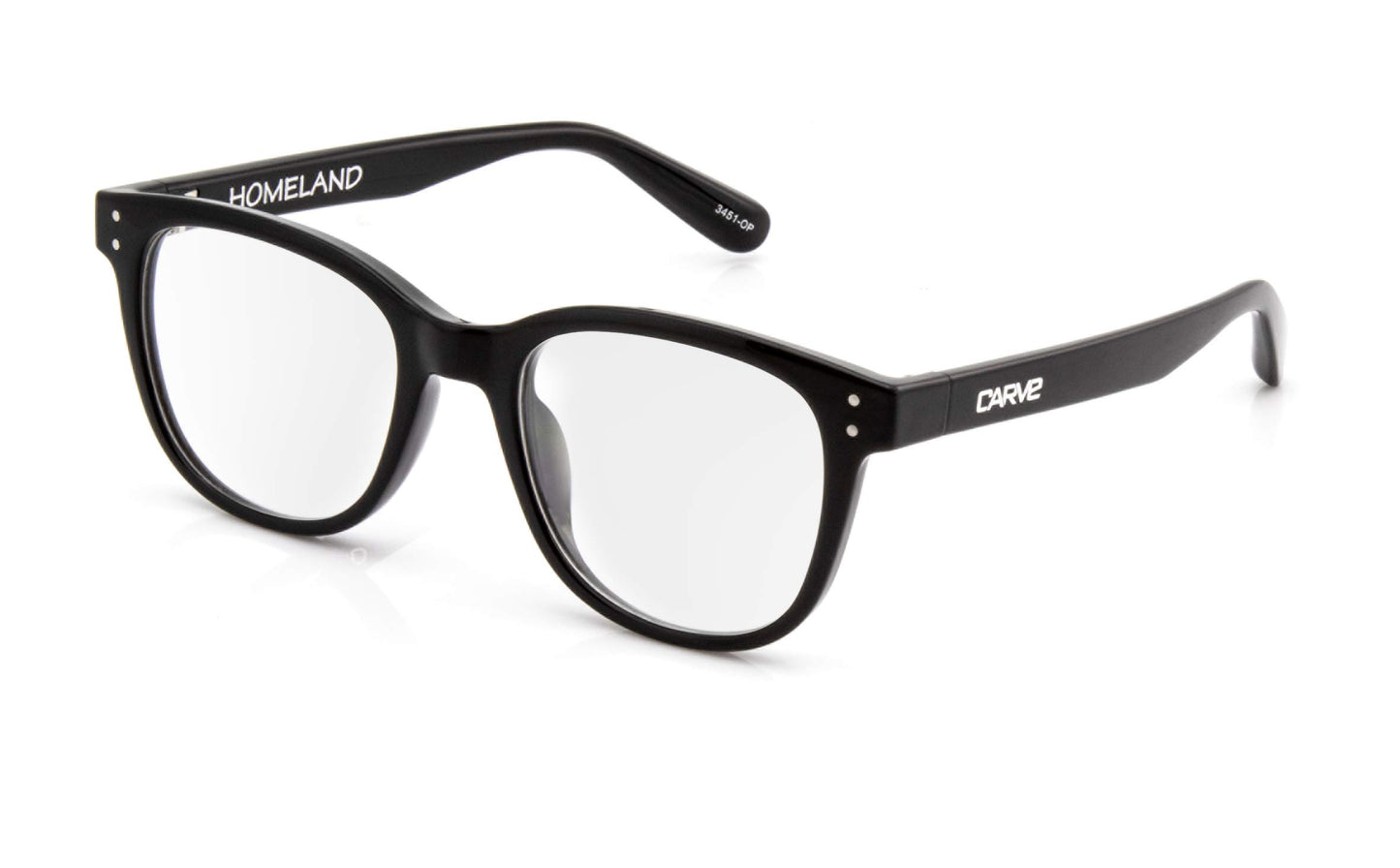 Homeland - Reading Gloss Black Frame Glasses