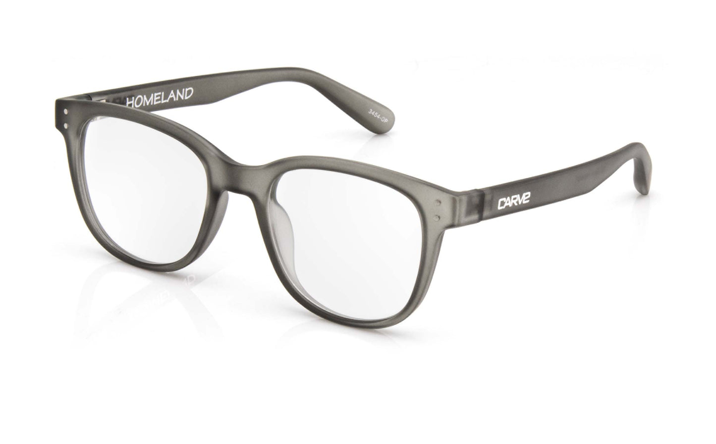 Homeland - Reading Gray Translucent Frame Glasses