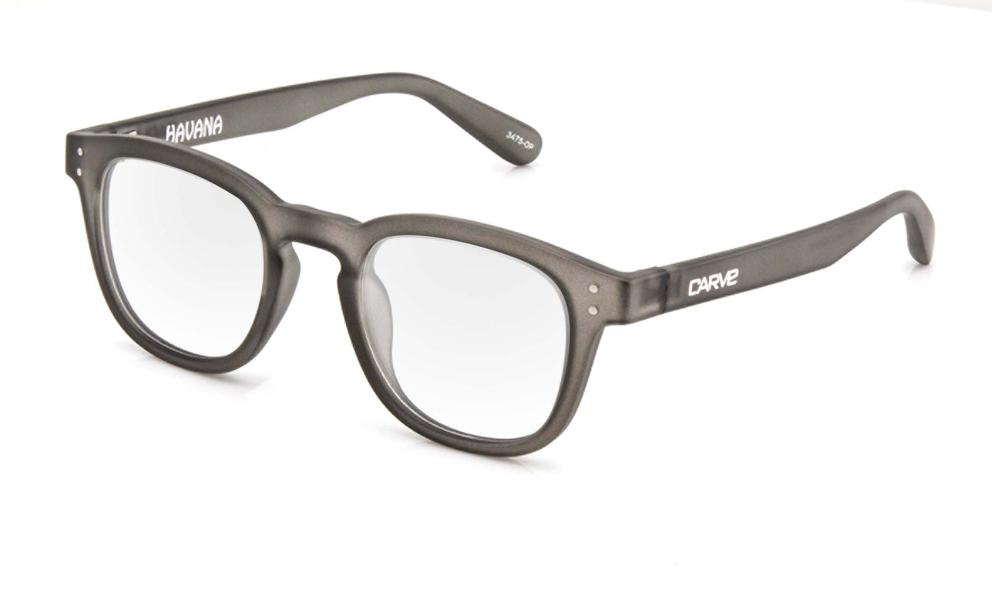 Havana - Reading Gray Translucent Frame Glasses
