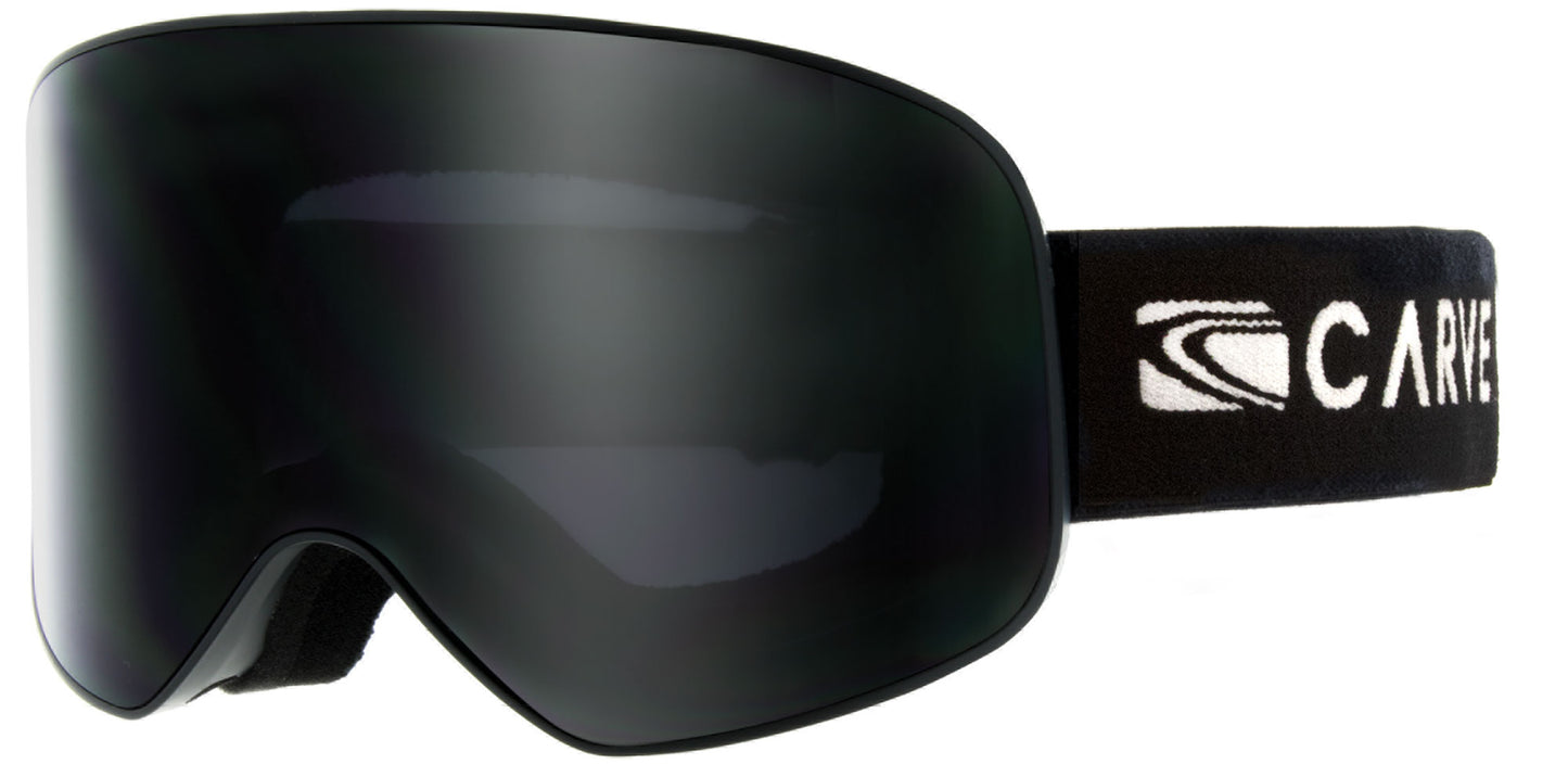 Frother - All Round Lens Black Goggles