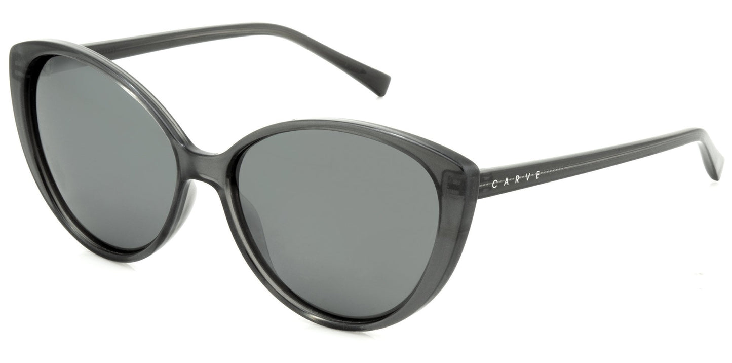 Brigitte - Polarized Pearl Gray Frame Sunglasses