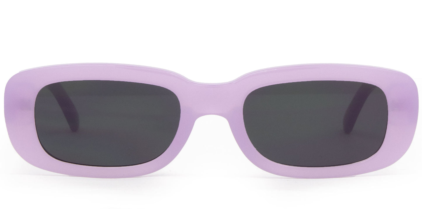 Lizzy - Gloss Translucent Lilac Gray lens