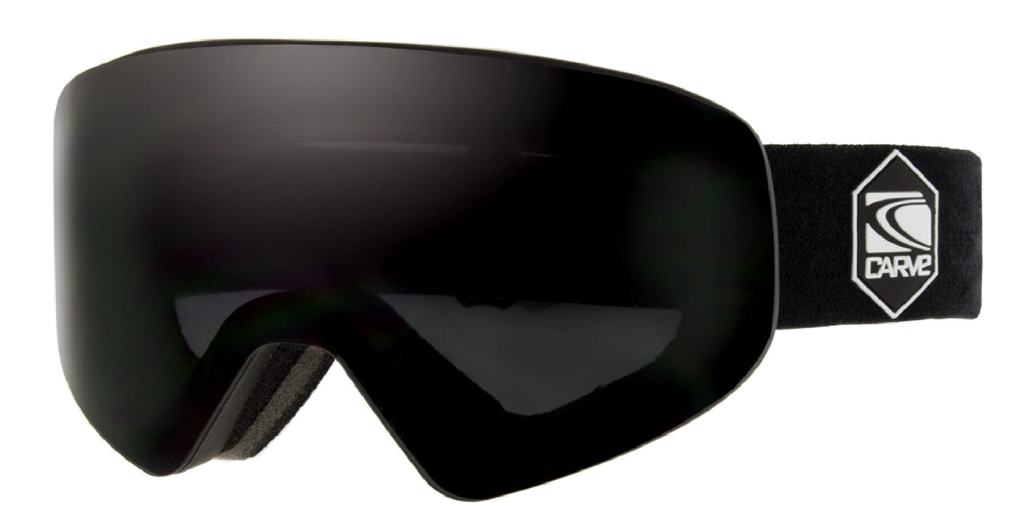 Infinity - All Round Lens Black Goggles Asian Fit