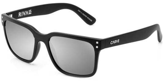 Rivals - Injected Polarized Iridium Matte Black Frame Sunglasses