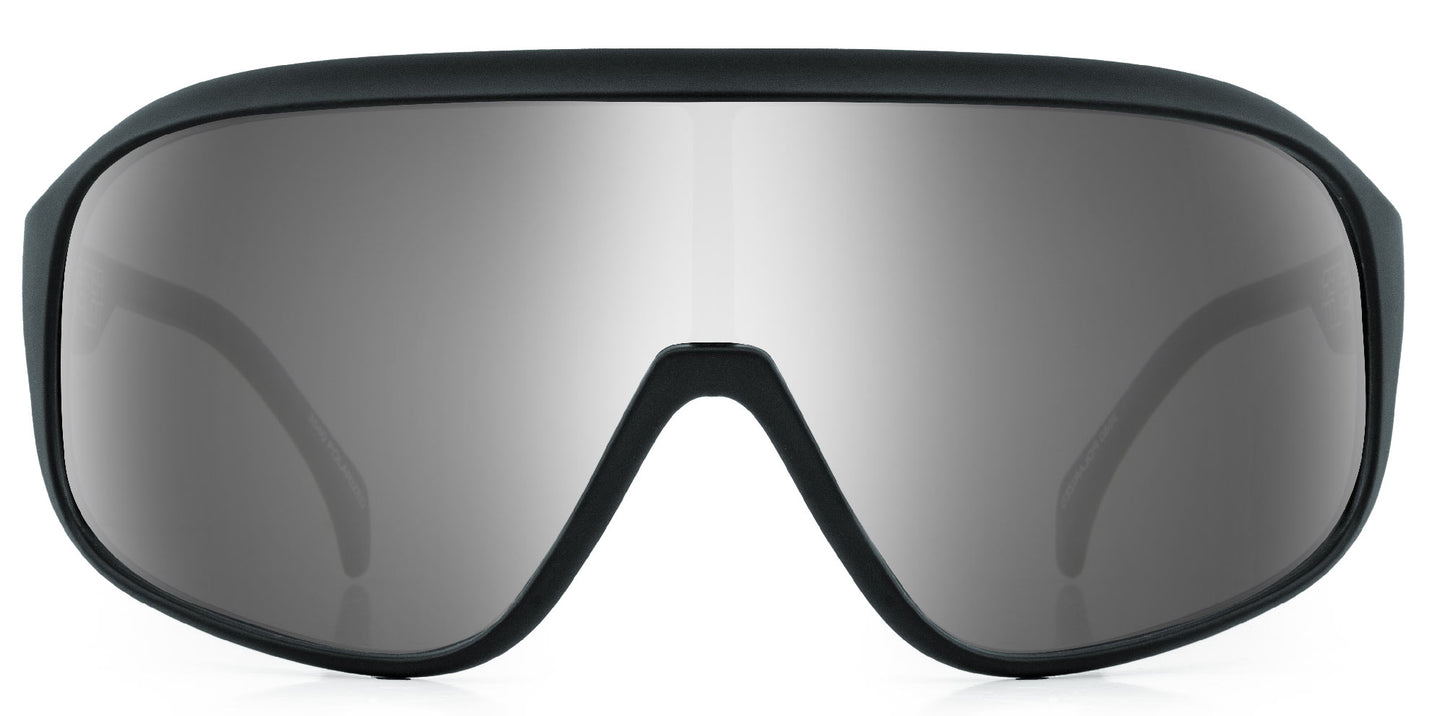 Fighter Pilot - Polarized Iridium Slate Blue Satin Frame Sunglasses