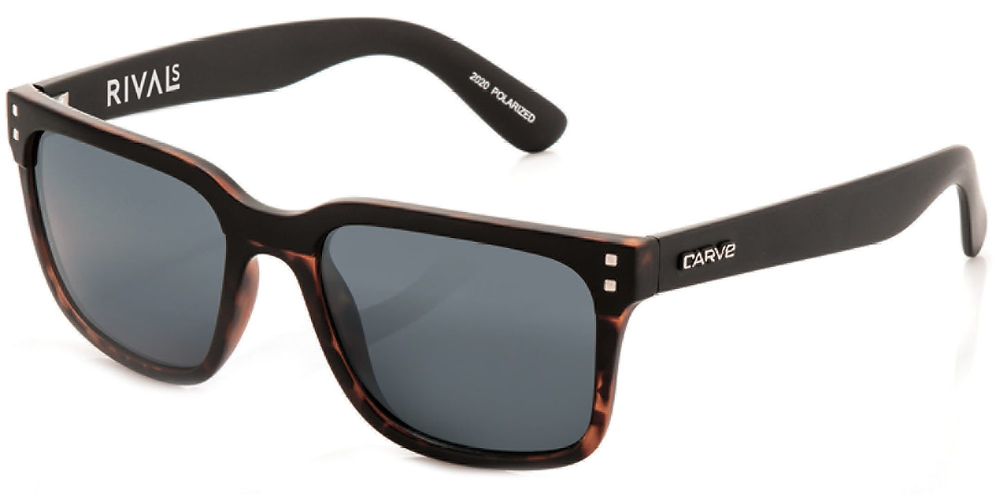 Rivals - Polarized Matte Tort Frame Sunglasses